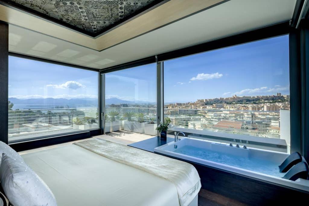 Luxury Panoramic Suite In Cagliari Extérieur photo